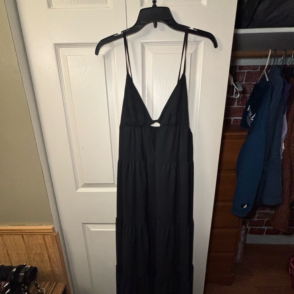 SHEIN Black Maxi Dress